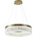 Canada LED 24 inch Gold LED Chandelier Ceiling Light